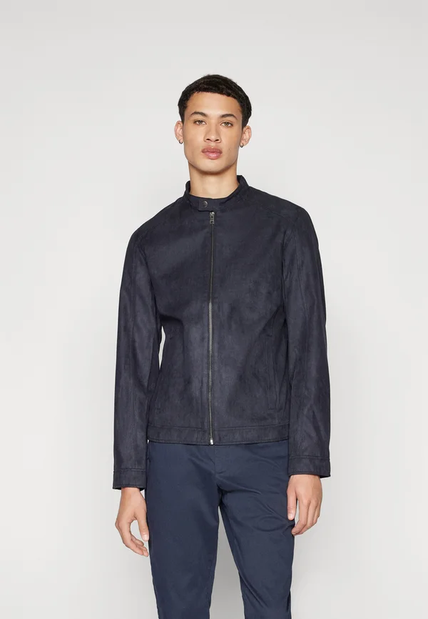 JJEDYLAN JACKET - Kunstlederjacke - jet black