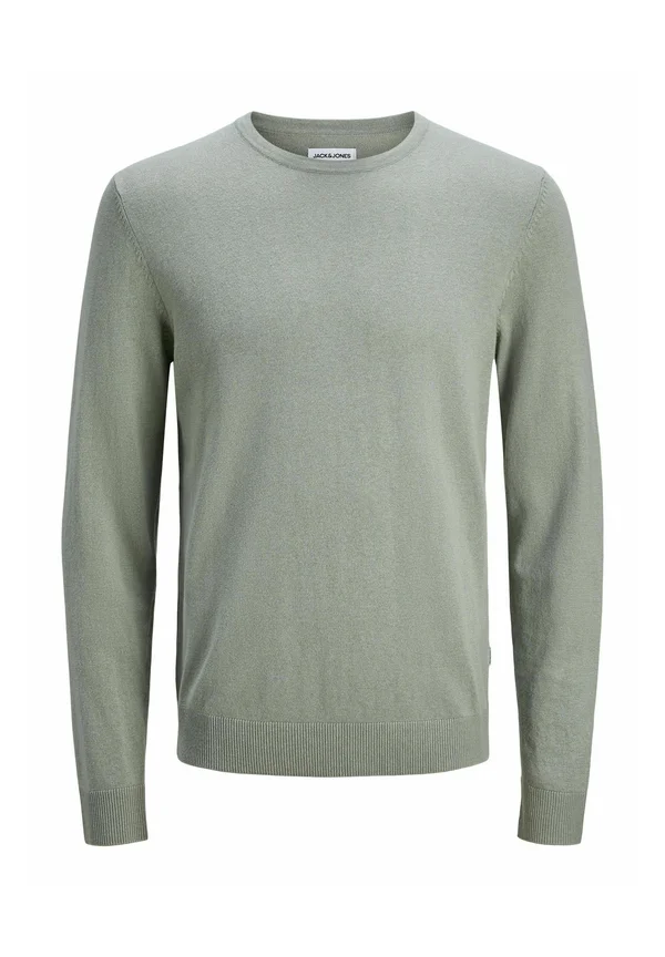 JJEEMIL CREW NECK NOOS - Strickpullover - iceberg green