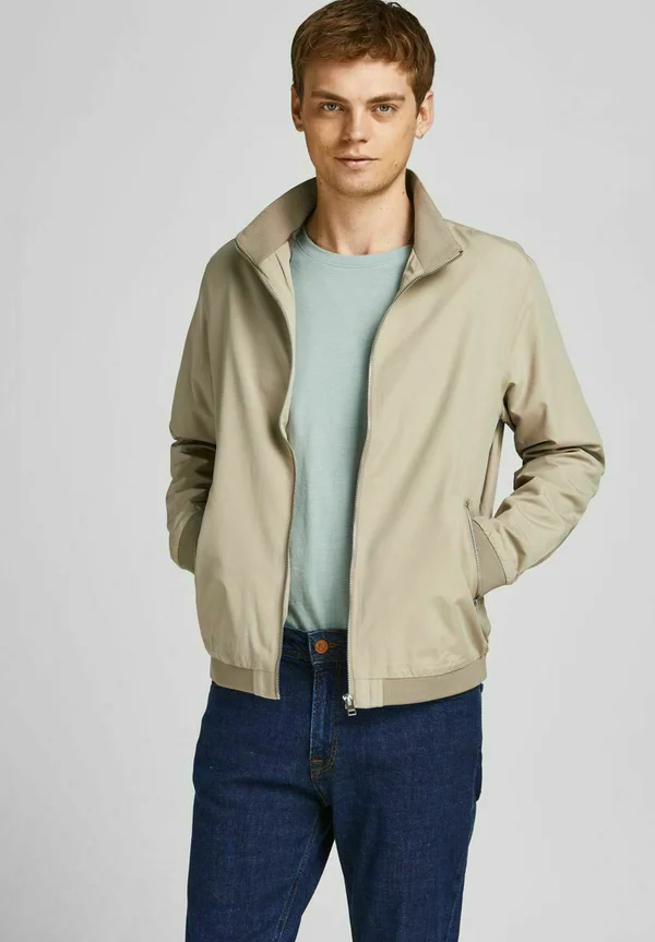 JJERUSH HARRINGTON - Bomberjacke - beige