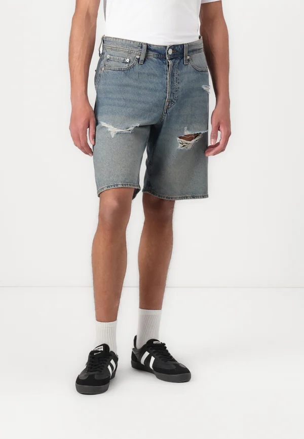 JJIALEX JJORIGINAL  - Jeans Shorts - blue denim