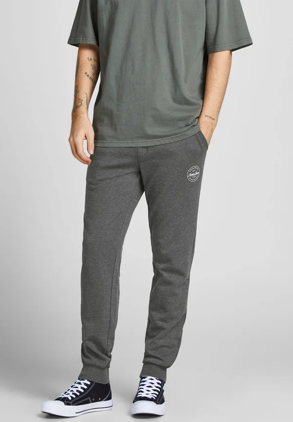 JJIGORDON JJSHARK PANTS  - Jogginghose - dark grey melange