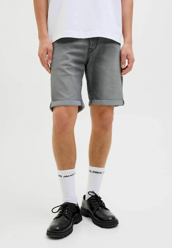 JJIRICK JJFOX  - Jeans Shorts - grey denim