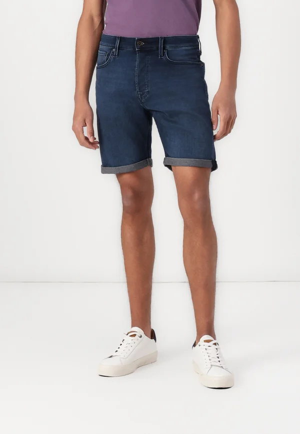 JJIRICK JJICON  - Jeans Shorts - blue denim