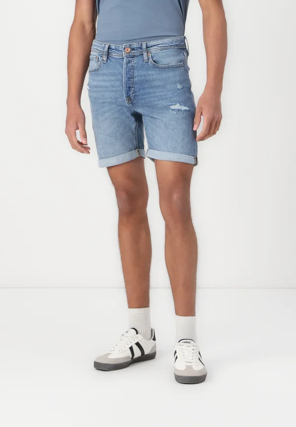 JJIRICK JJIORIGINAL - Jeans Shorts - blue denim