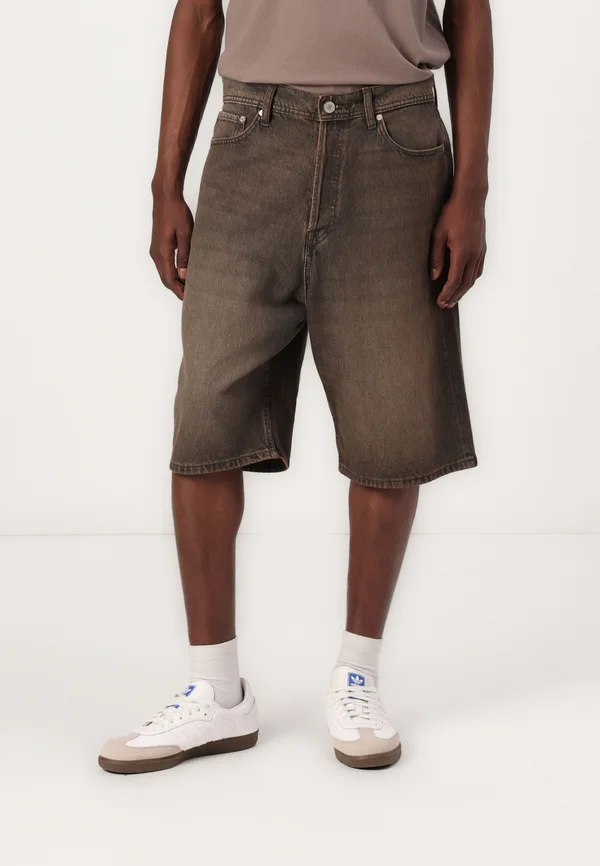 JJIRON JJORIGINAL - Jeans Shorts - black denim