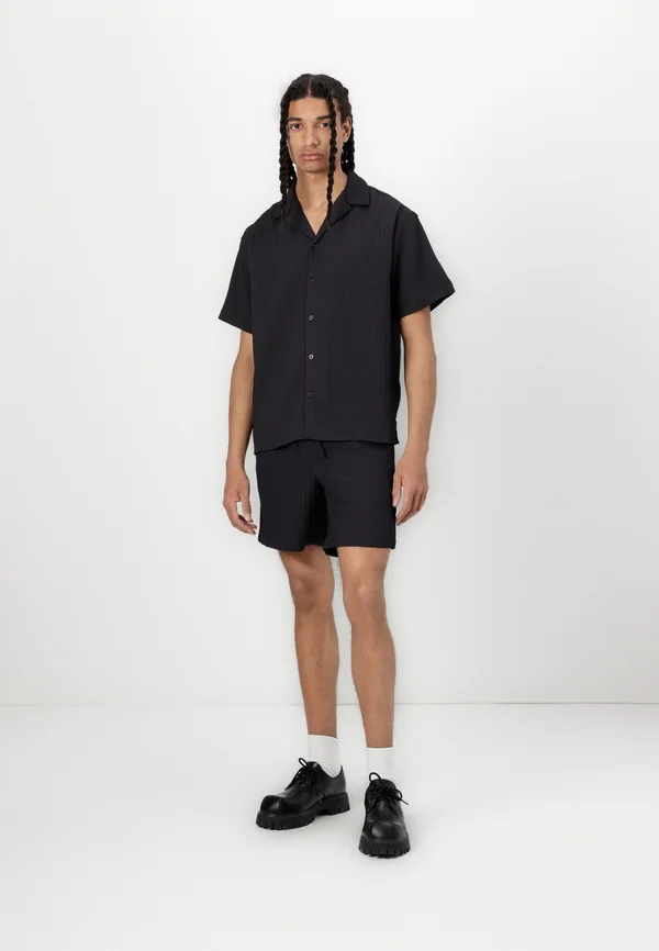 JJMASSIMO RESORT SHIRT SET - Shorts - black