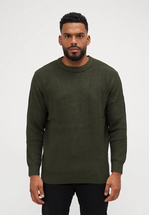 JJROY CREW NECK - Strickpullover - rosin
