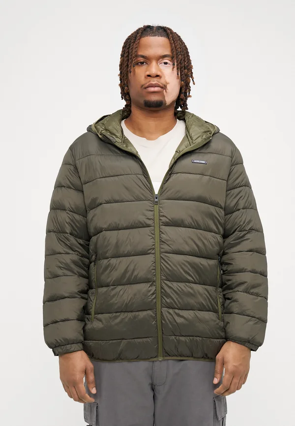 JJVINCENT PUFFER HOOD - Übergangsjacke - rosin