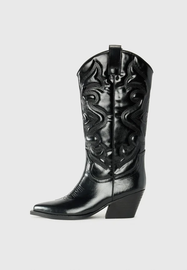 JODY - Cowboy-/Bikerboot - black