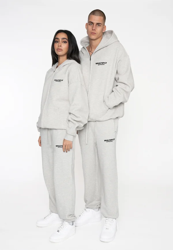 JOGGER BUFF - Jogginghose - grey melange