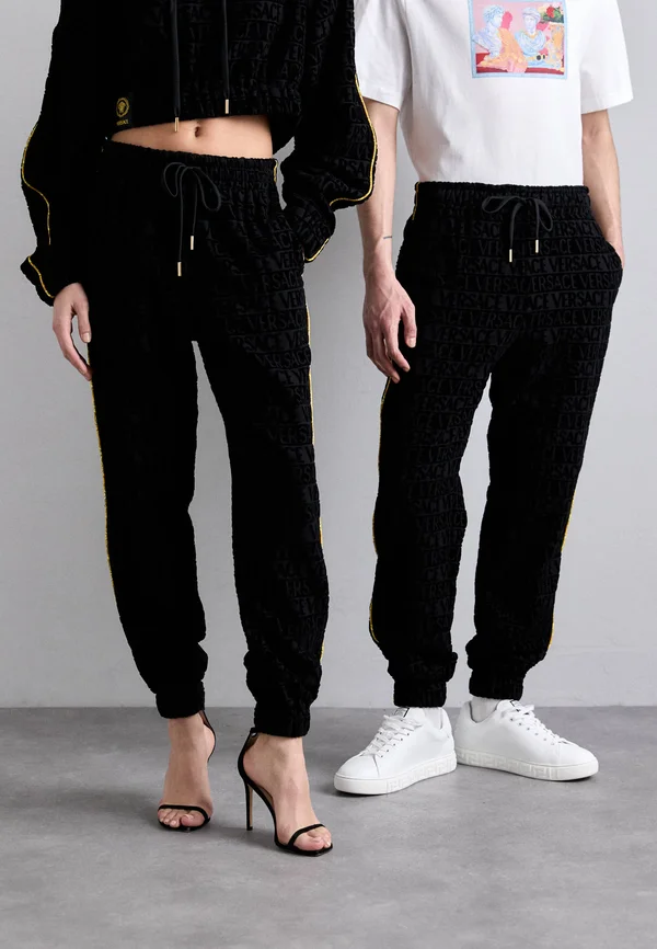 JOGGERS I HEART BAROQUE GOTS UNISEX - Jogginghose - black
