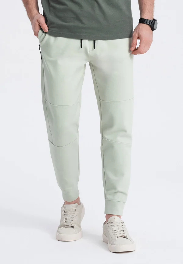JOGGERS OM PASK - Jogginghose - light green