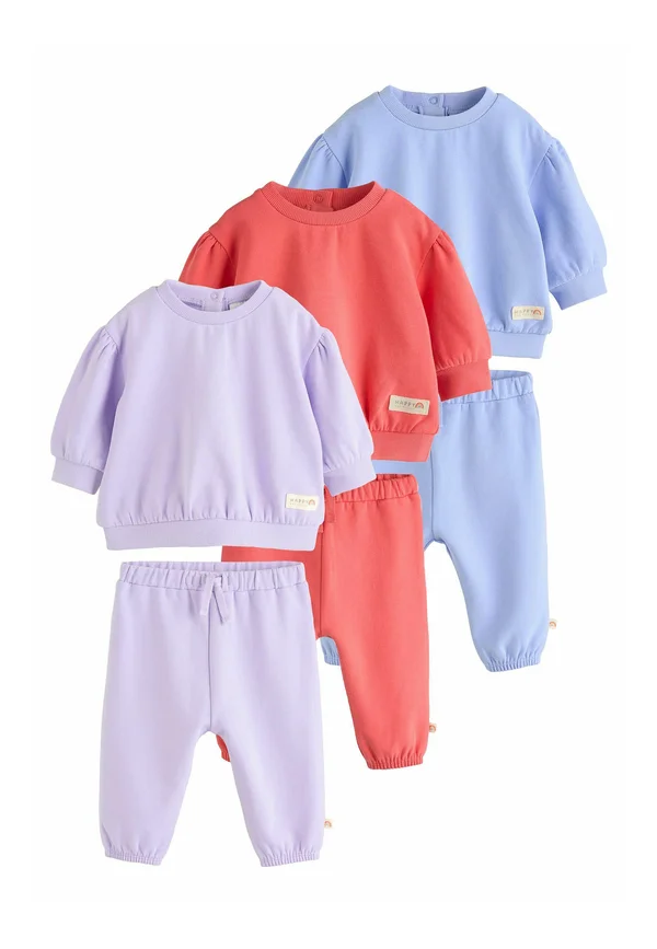 JOGGERS SET 3 PACK - Trainingsanzug - red blue purple