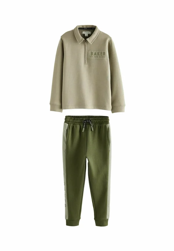 JOGGERS SET REGULAR FIT - Langarmshirt - khaki green