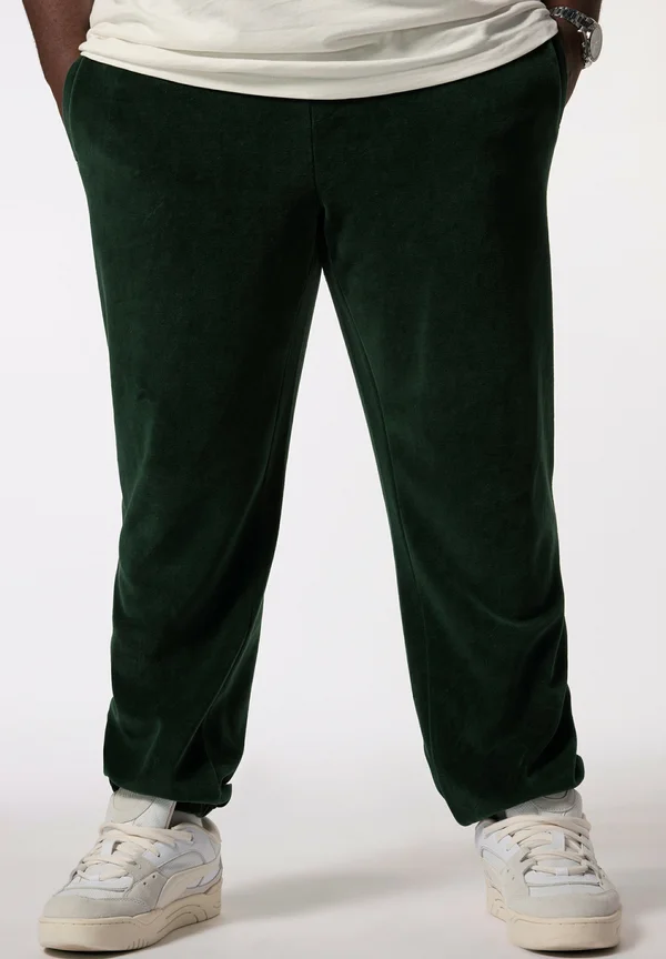 JOGGING ELASTIKBUND BASIC FIT  - Jogginghose - midnight green