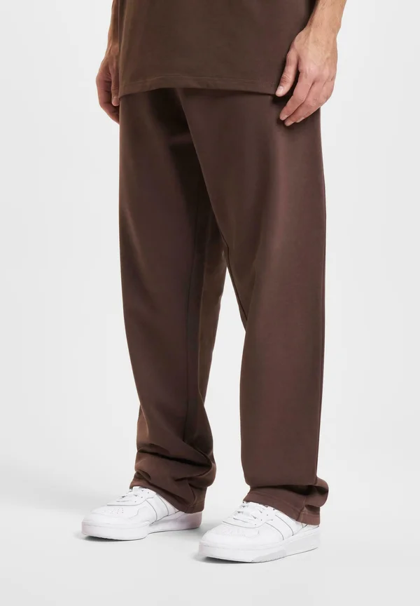 JOGGING - Jogginghose - chocolate brown washed