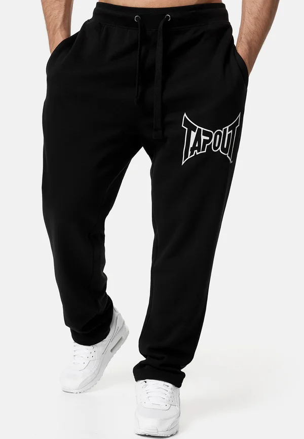 JOGGING NORMALE PASSFORM LIFESTYLE  - Jogginghose - black white