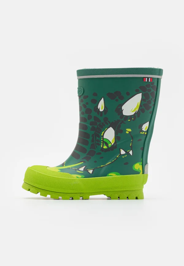 JOLLY UNISEX - Gummistiefel - bottlegreen/multi-coloured