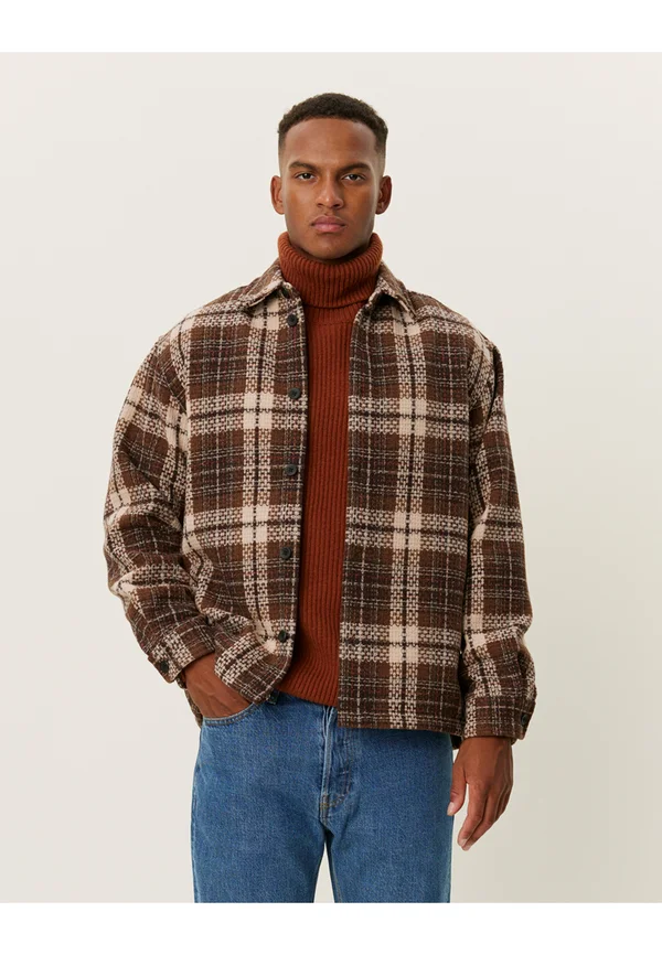 JONATHAN OVERSHIRT - Übergangsjacke - brown