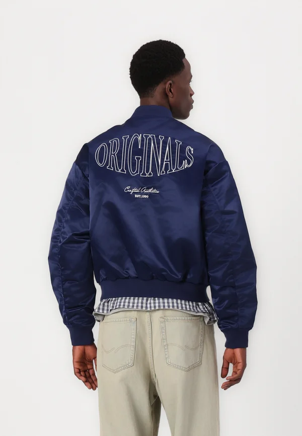 JORBOSTON JACKET - Bomberjacke - ocean cavern