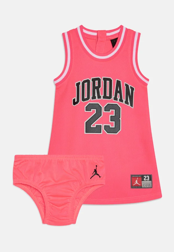 JORDAN 23 DRESS SET - Jerseykleid - hyper pink