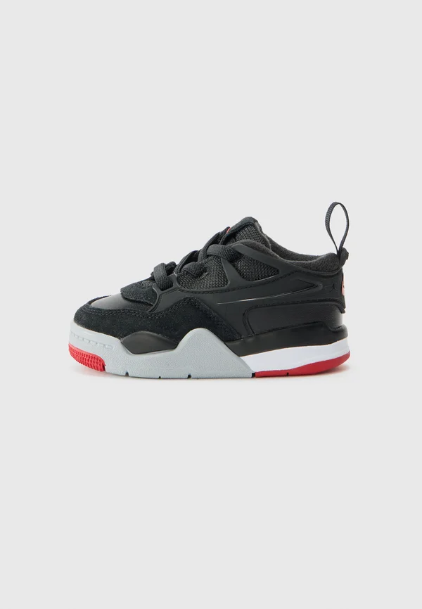 JORDAN 4 RM - Sneaker low - black/varsity red/wolf grey/white