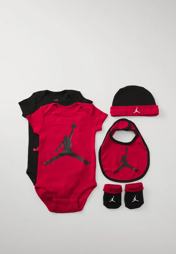 JORDAN CORE SET UNISEX - Geschenk zur Geburt - gym red