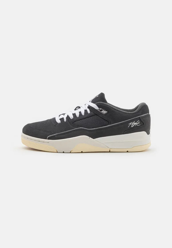 JORDAN FLIGHT COURT - Sneaker low - anthracite/white/sail/varsity red/metallic silver/muslin