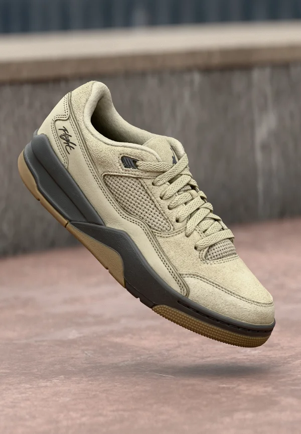 JORDAN FLIGHT COURT - Sneaker low - rattan/anthracite