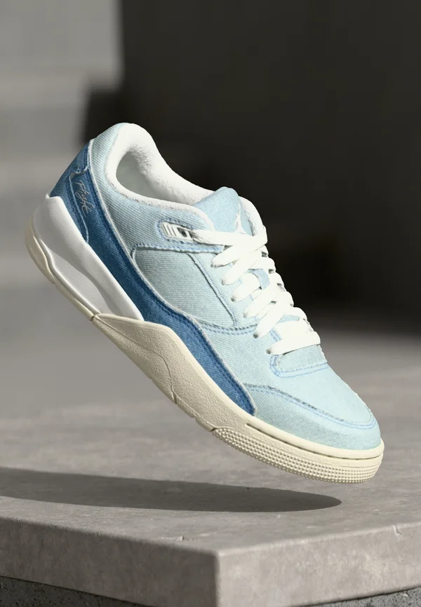 JORDAN FLIGHT COURT - Sneaker low - sail/worn blue/light brown