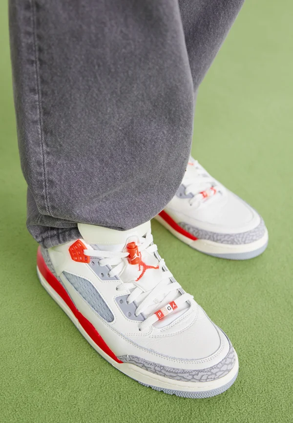 JORDAN SPIZIKE PSG - Sneaker low - sail/infrared/wolf grey/cement grey/pink oxford