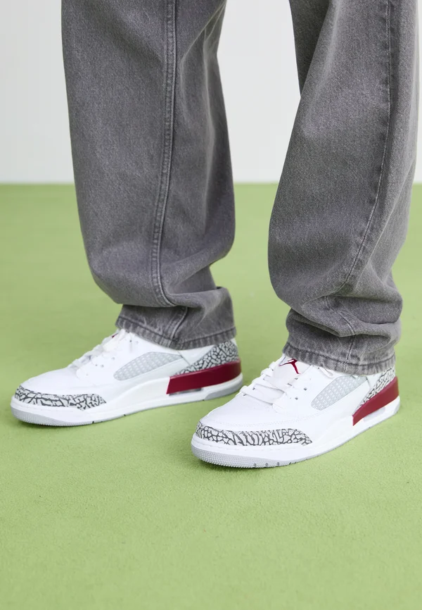 JORDAN SPIZIKE - Sneaker low - white/team red/wolf grey/anthracite