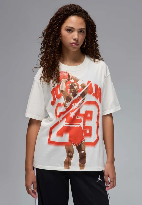JORDAN - T-Shirt print - sail