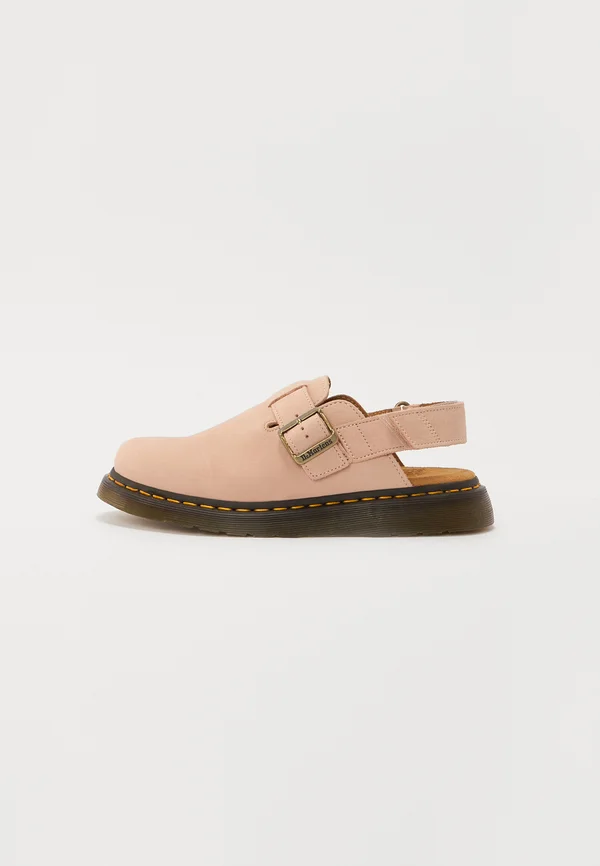 JORGE II UNISEX - Pantolette flach - powder pink milled nubuck wp