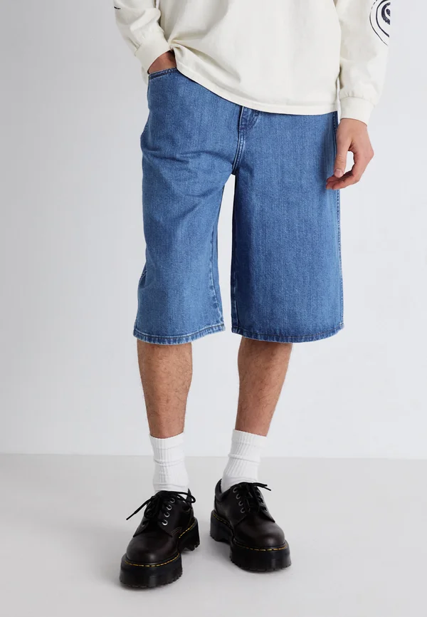JORT - Jeans Shorts - mid stone