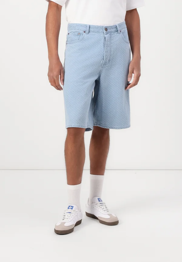JORTS - Jeans Shorts - light blue denim