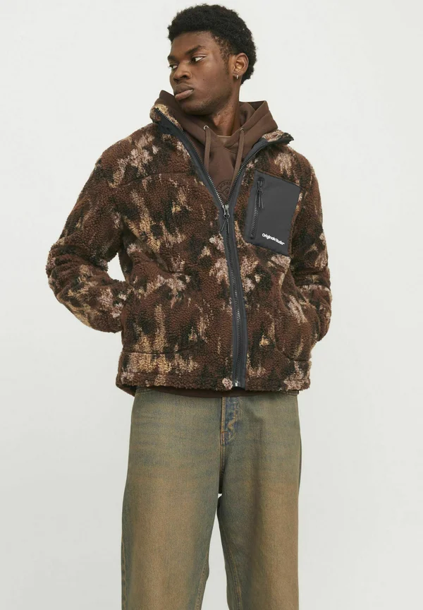 JORVESTERBRO - Fleecejacke - chocolate lab