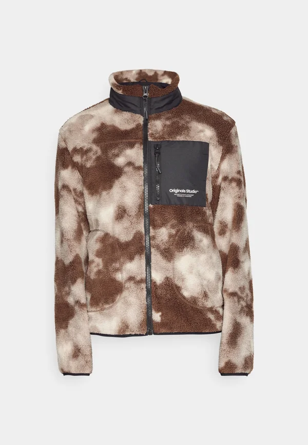 JORVESTERBRO TEDDY - Fleecejacke - chocolate brown