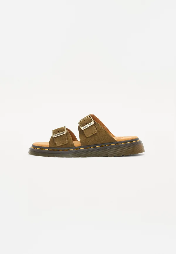 JOSEF  UNISEX - Pantolette flach - olive