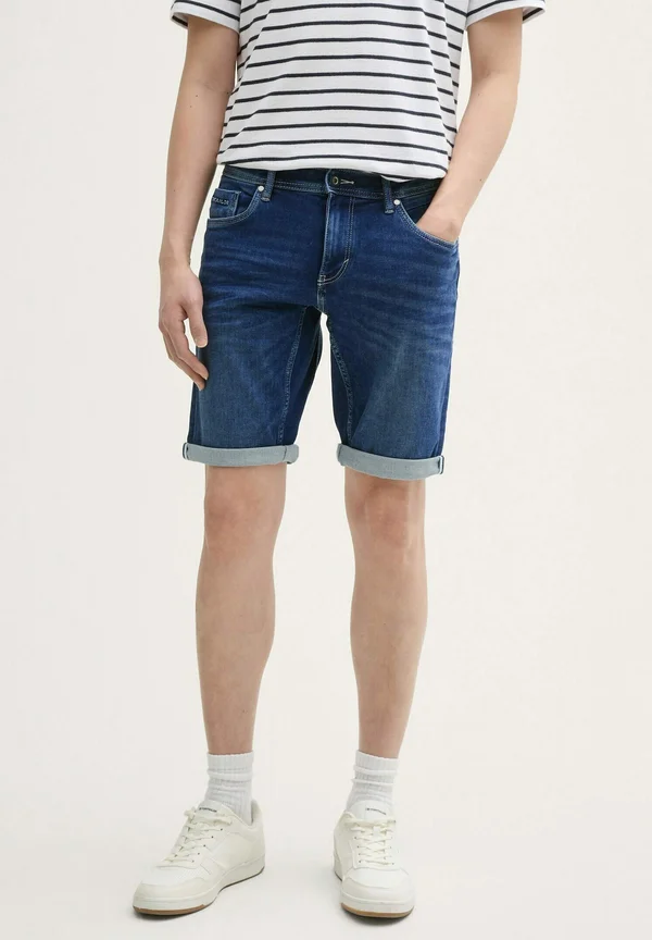 JOSH  - Jeans Shorts - used dark stone blue denim