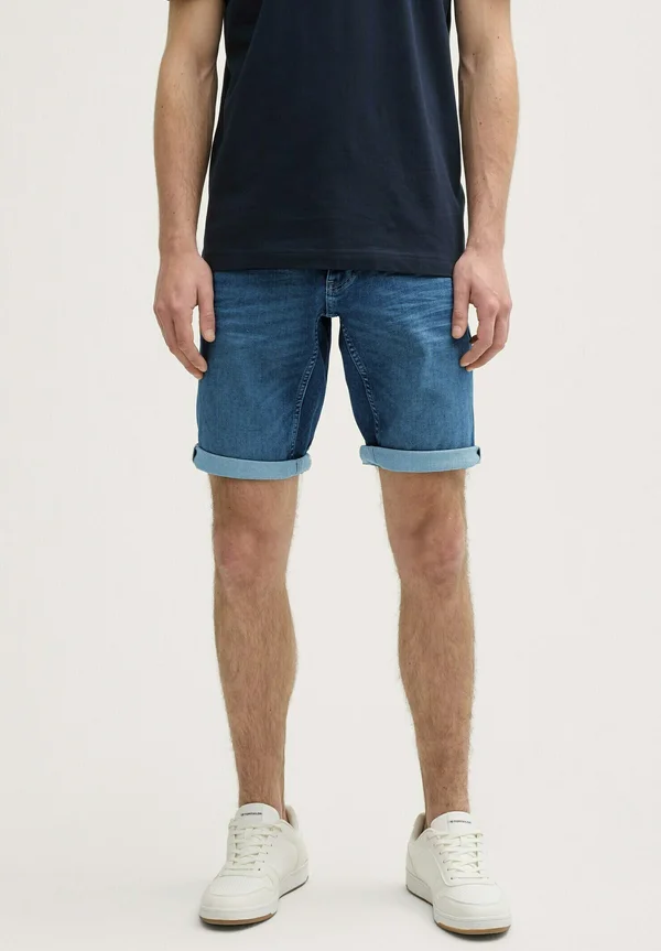 JOSH  - Jeans Shorts - used mid stone blue denim
