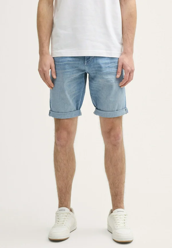 JOSH REGULAR - Jeans Shorts - light stone blue denim