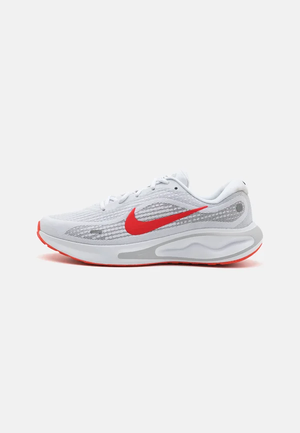 JOURNEY RUN - Laufschuh Straße - white/bright crimson/wolf grey/pure platinum/black
