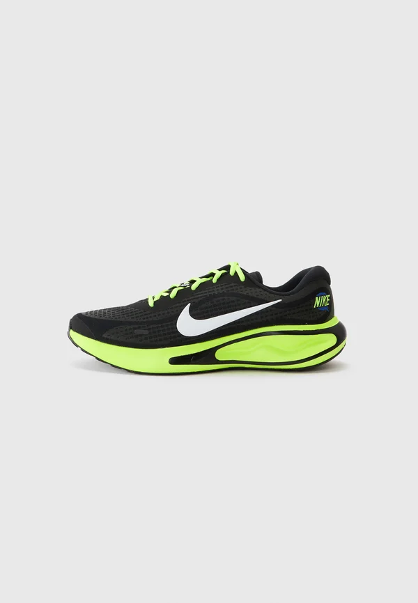 JOURNEY RUN - Sneaker low - black/white/volt/anthracite