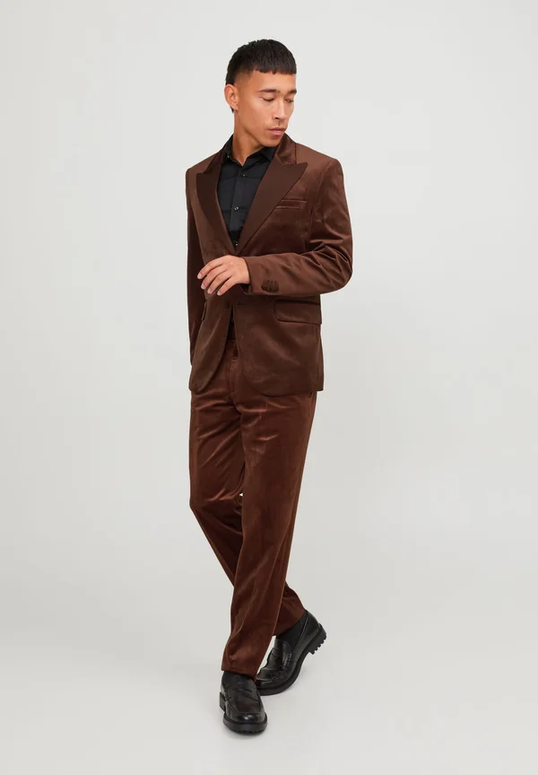 JPRVELVET SUIT - Anzug - cherry mahogany