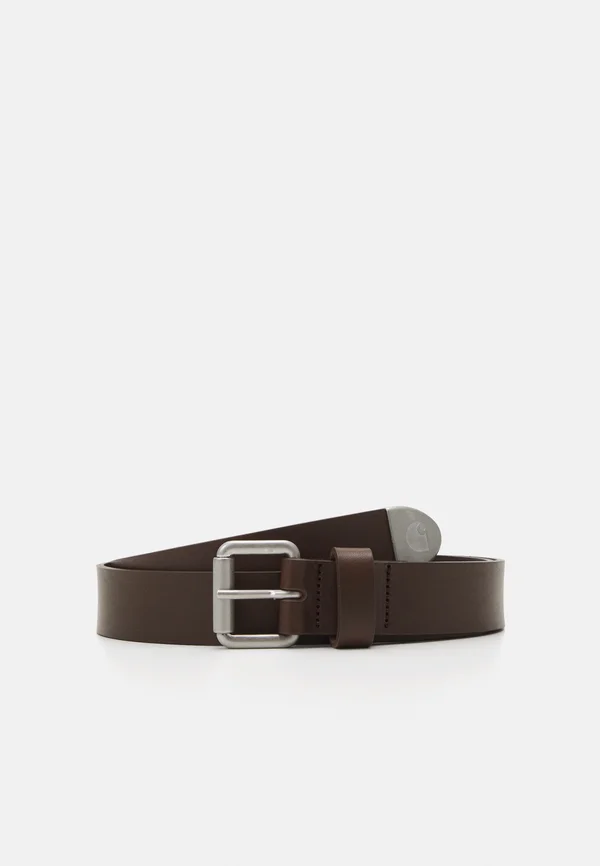 JUKE BELT UNISEX - Gürtel - chocolate/silver-coloured