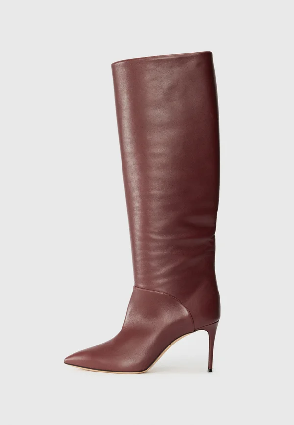 JULIA PLONGE' - High Heel Stiefel - amarena