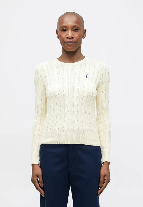 JULIANNA LONG SLEEVE - Strickpullover - cream