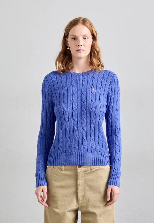 JULIANNA LONG SLEEVE - Strickpullover - maidstone blue