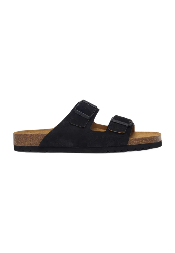 JULIEN - Pantolette flach - black